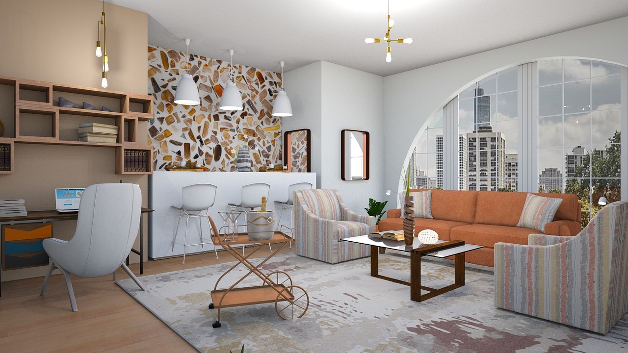 最新电视背景墙设计图,打造时尚舒适居家空间